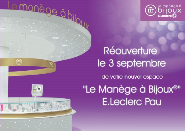 Le manège à Bijoux, réouverture le 3 septembre
