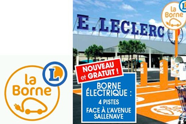 Centre Leclerc Pau Tempo - Services - Borne de rechargement électrique