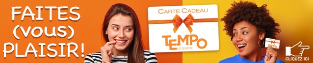 Encore + de cartes Kdo Tempo !