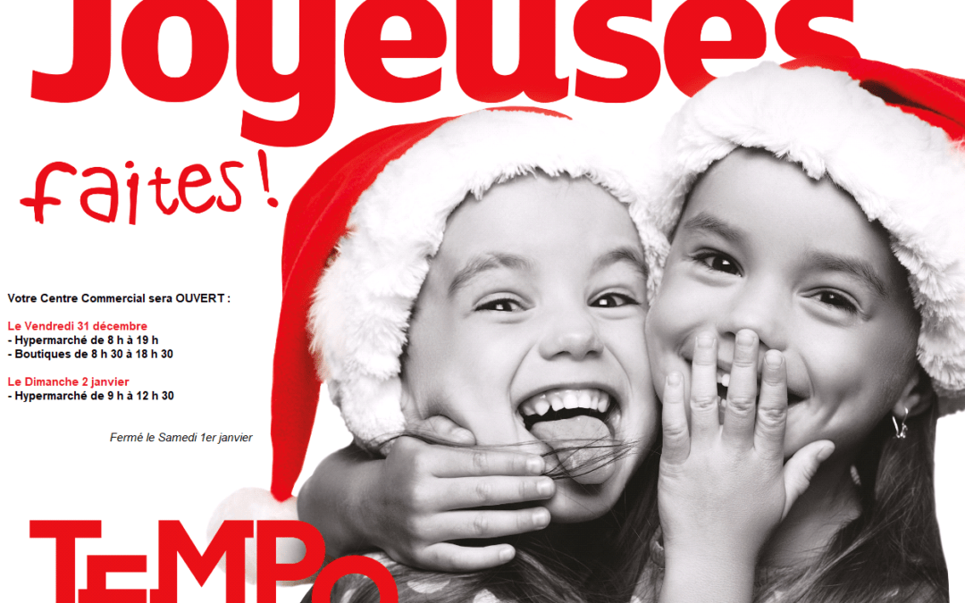 HORAIRES 31 DÉCEMBRE et 2 JANVIER
