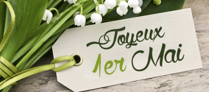 FERMETURE le 1er MAI