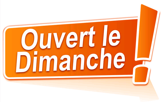 Les Dimanches de Décembre OUVERTS