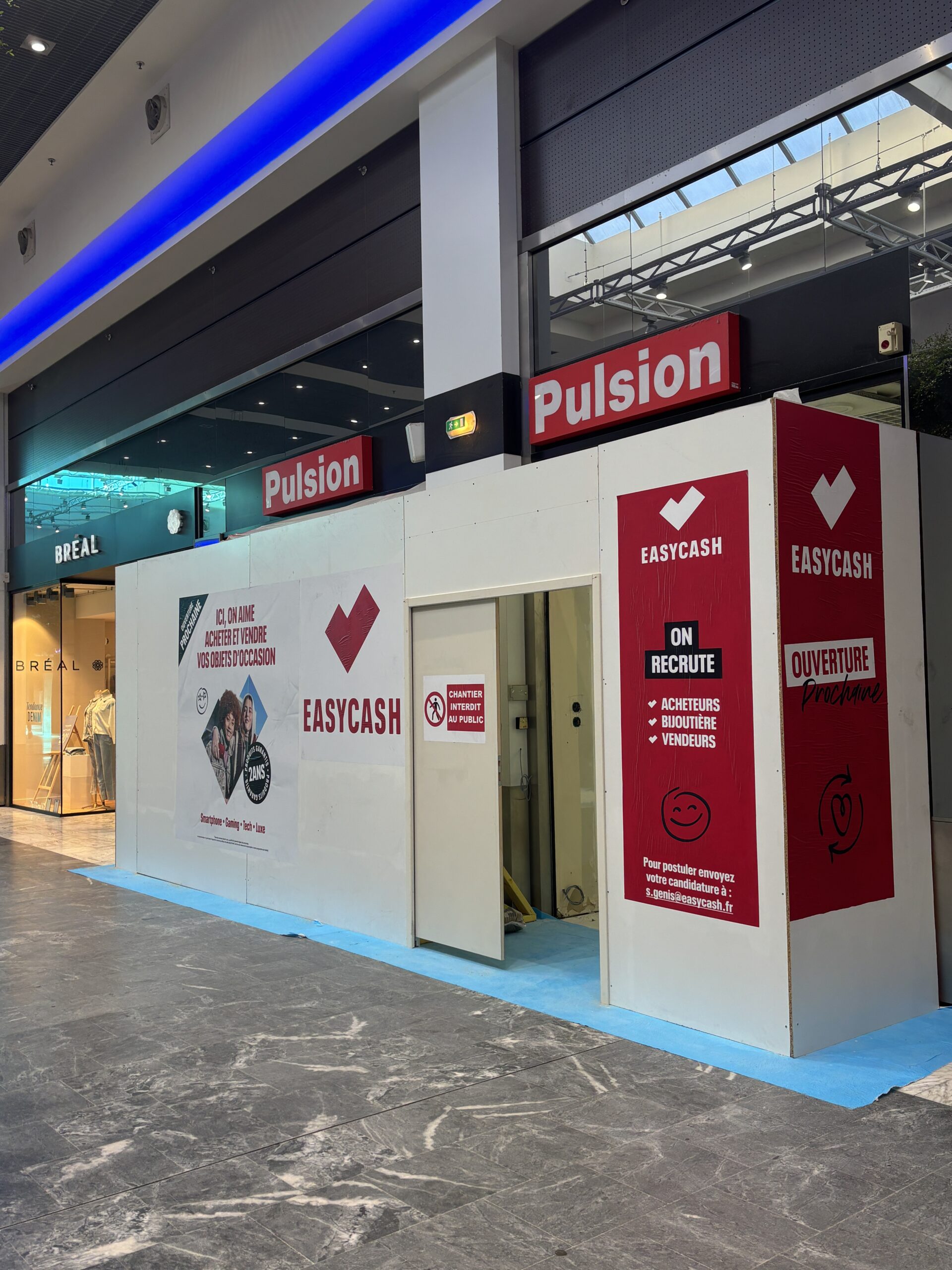 Easycash arrive dans votre centre commercial Tempo Le Centre !